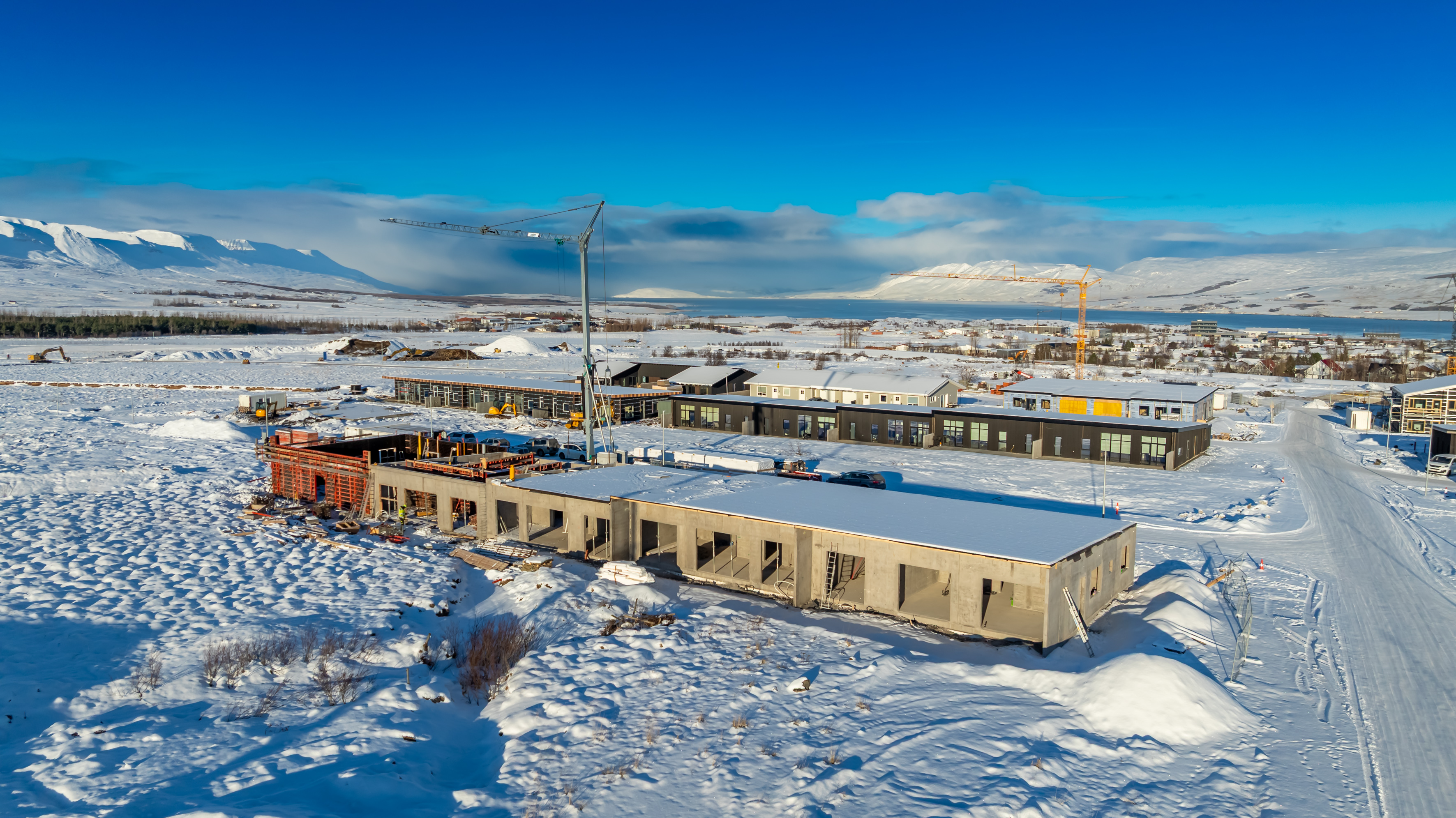 Verkefni HGB séð úr lofti